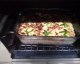 A picture of step 9 of Veg Au gratin and Garlic herb toast.