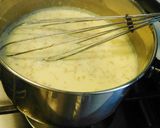 A picture of step 3 of Custard milk  nut sarbath.