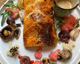 Une image de l'étape 11 de 💝Feuilleté saumon 🍣 épinards 🪹🥬🥦 légumes de saison 🌶️.