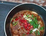 Foto langkah ke 7 dari resep Tumis Tofu Jamur Enoki.