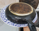 Foto del paso 5 de la receta: Tortilla con papas, espinaca, jamón, queso y cebolla