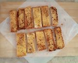 A picture of step 5 of Garlic Toast.