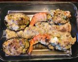 A picture of step 6 of California Farm Lobster Boursin Thermidor.