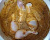 A picture of step 6 of Kadhai Murgh.