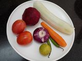 मिक्स वेजिटेबल सलाद (Mix vegetable salad recipe in hindi)