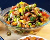 A picture of step 2 of Healthy And Proteinaceous Salad With Tahini Paste Dressing.