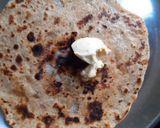 A picture of step 8 of Dhaba style aaloo parantha.
