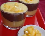 A picture of step 3 of Mango chocolate smoothie.