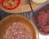 Foto langkah ke 1 dari resep Bakso Ekonomis Sapi mix Ayam.