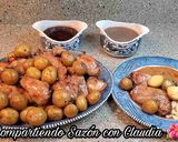 Foto del paso 15 de la receta: Pollo a la sangría o al refresco de uva 🌺