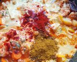 A picture of step 5 of From Valley to Veggie Bowl: The Aromatic Magic of Mix Veg Rogan Josh.