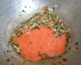 A picture of step 3 of Iron rich roadside chana masala.