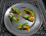 वेजटेबल्स बंडल्स इन स्वीट एंड सावर सॉस -नो अनियन -नो गार्लिक#sabzi#grand#post 2 रेसिपी चरण 4 फोटो