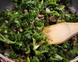 A picture of step 3 of Sausage & Kale Breakfast Casserole.