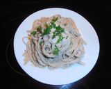 Φωτογραφία βήματος 15 της συνταγής Spaghetti "al tonno" (με κρέμα τόνου). Τονου σας, είναι εθιστικά!