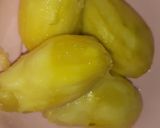 A picture of step 1 of Aam panna.