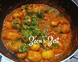 A picture of step 6 of Kathiyawadi Lasaniya Batata.