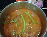 A picture of step 6 of Black chana curry.