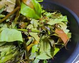 Foto langkah ke 1 dari resep Tumis daun Pakis miding dandaun melinjo.