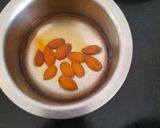 A picture of step 1 of Kesari bhath.
