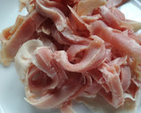 Foto del paso 2 de la receta: Ensalada templada de boniato y jamón York