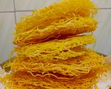 A picture of step 2 of Sev Puri.