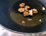A picture of step 2 of Chaulai Saag with Bodi.