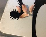 Une image de l'étape 2 de Tagliatelles noires aux têtes et pattes de calamars,échalotes,citron et persil.