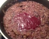 Foto del passaggio 3 della ricetta Risotto con radicchio trevigiano tardivo e salsa di mirtilli