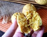 Foto del paso 5 de la receta: Bombas de queso cheddar y aceitunas💣💣💣