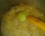 A picture of step 1 of Palak chicken with boiled rice.