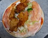 A picture of step 6 of Special zinger shawarma 💝💝.