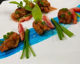 A picture of step 7 of Dynamite chicken.