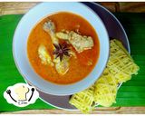 Foto langkah ke 5 dari resep Roti Jala dan Kari Ayam.