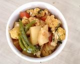 A picture of step 8 of Aloo Gobhi Sabzi.