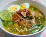 Foto langkah ke 10 dari resep Soto Ayam Lamongan.