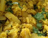 A picture of step 4 of Kanda batata poha / Poha.
