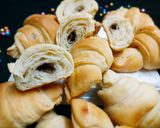 A picture of step 14 of Eggless croissants.