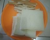 Foto langkah ke 1 dari resep Roti Tawar Goreng - Cokelat.