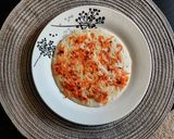A picture of step 2 of Carrot utthapam (carrot Dosa).