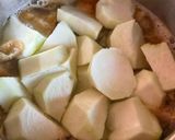 Hình bước làm 3 của món Canh Mướp Da Gà & Trứng Dằm Mắm Rau Sống - Bữa Cơm 10 Phút
