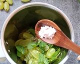 ग्रीन ग्रेप मिंट कूलर (Green Grape Mint Cooler Recipe In Marathi) रेसिपी स्टेप 2 फोटो 