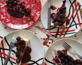 Áfonyás fehercsokis sajttorta recept fázis 6 fotója