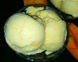 A picture of step 6 of 3 ingredients mango ice cream.