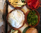 Foto del paso 1 de la receta: Wok de verduras y tiras de pechugas de pollo