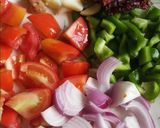 A picture of step 1 of Veg Makkhanvala.