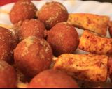 A picture of step 5 of Beetroot Balls.