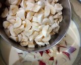 A picture of step 6 of Fruit Custard.