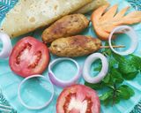 চিকেন কাঠি কাবাব। Chicken Stick Kabab রেসিপির ধাপ 3 ছবি