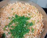 A picture of step 5 of Sabudana usal.